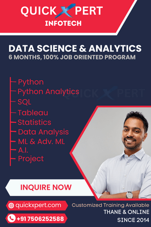 Data Science Training Syllabus & Job Oriented Course