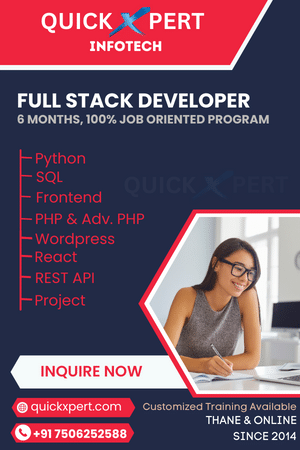 Full Stack Developer Training Syllabus & Job Oriented Course